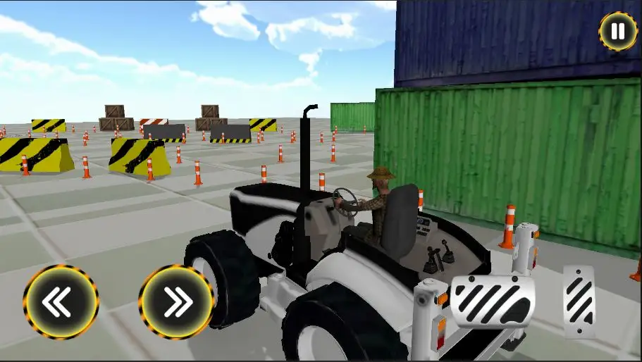 重型JCB停车模拟器