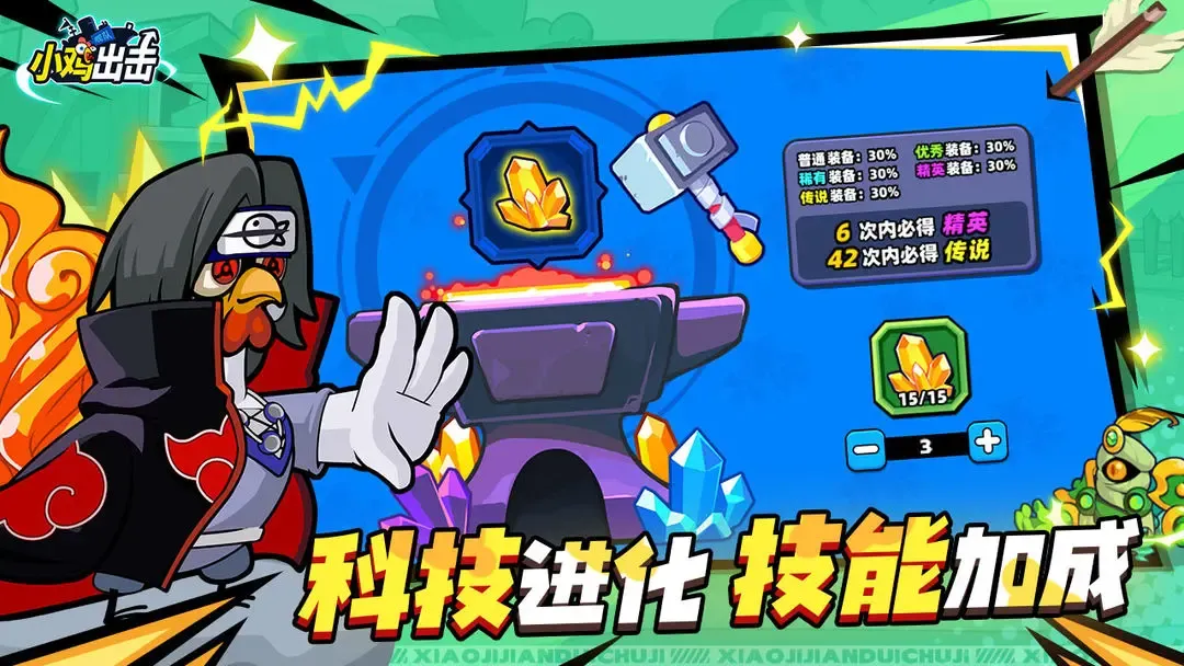 小鸡舰队出击