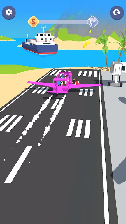 空中巴士登陆3D