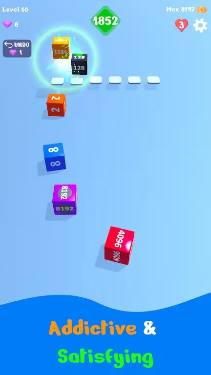 合并数字 3D