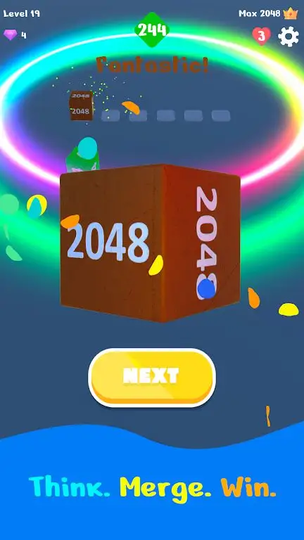 合并数字 3D