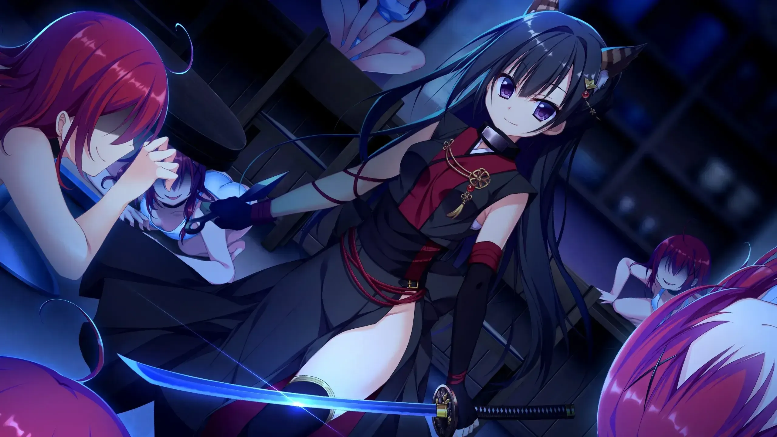 忍者少女与都市妖团：追捕无头骑士(steam移植)