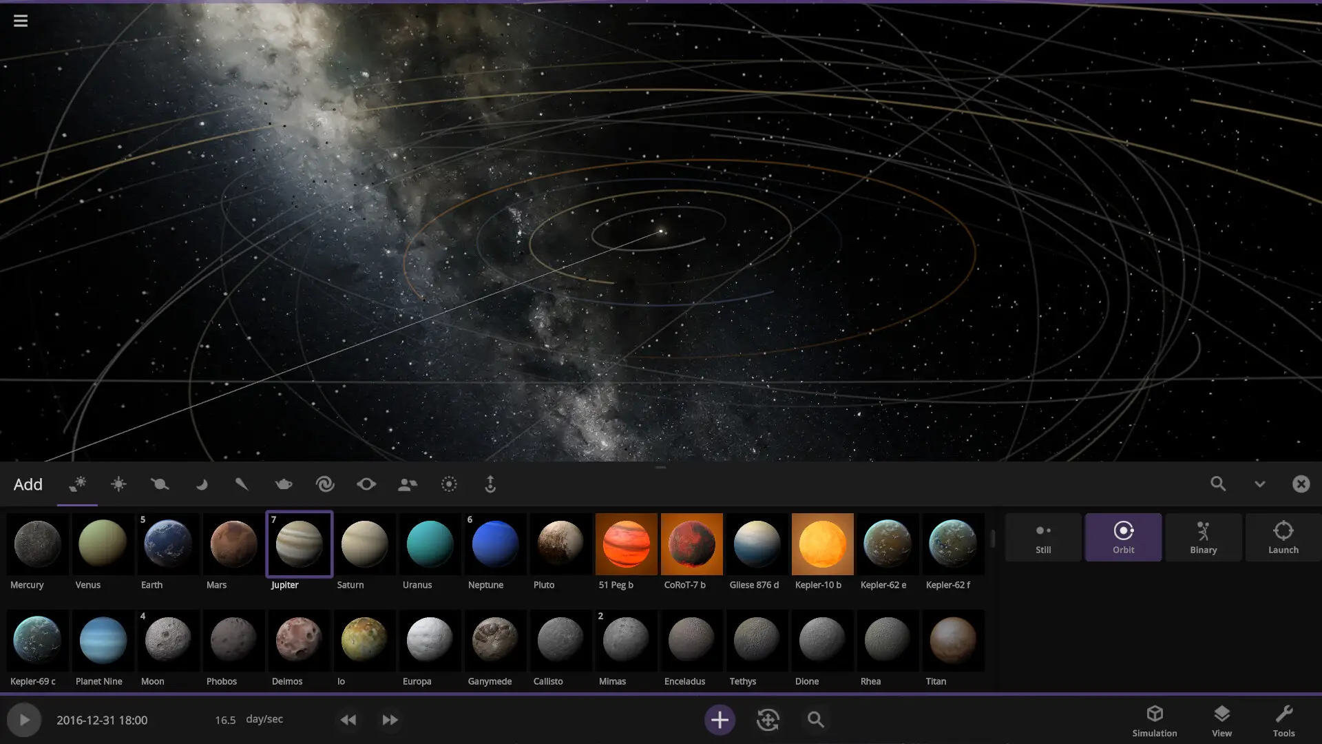 宇宙沙盒Universe Sandbox