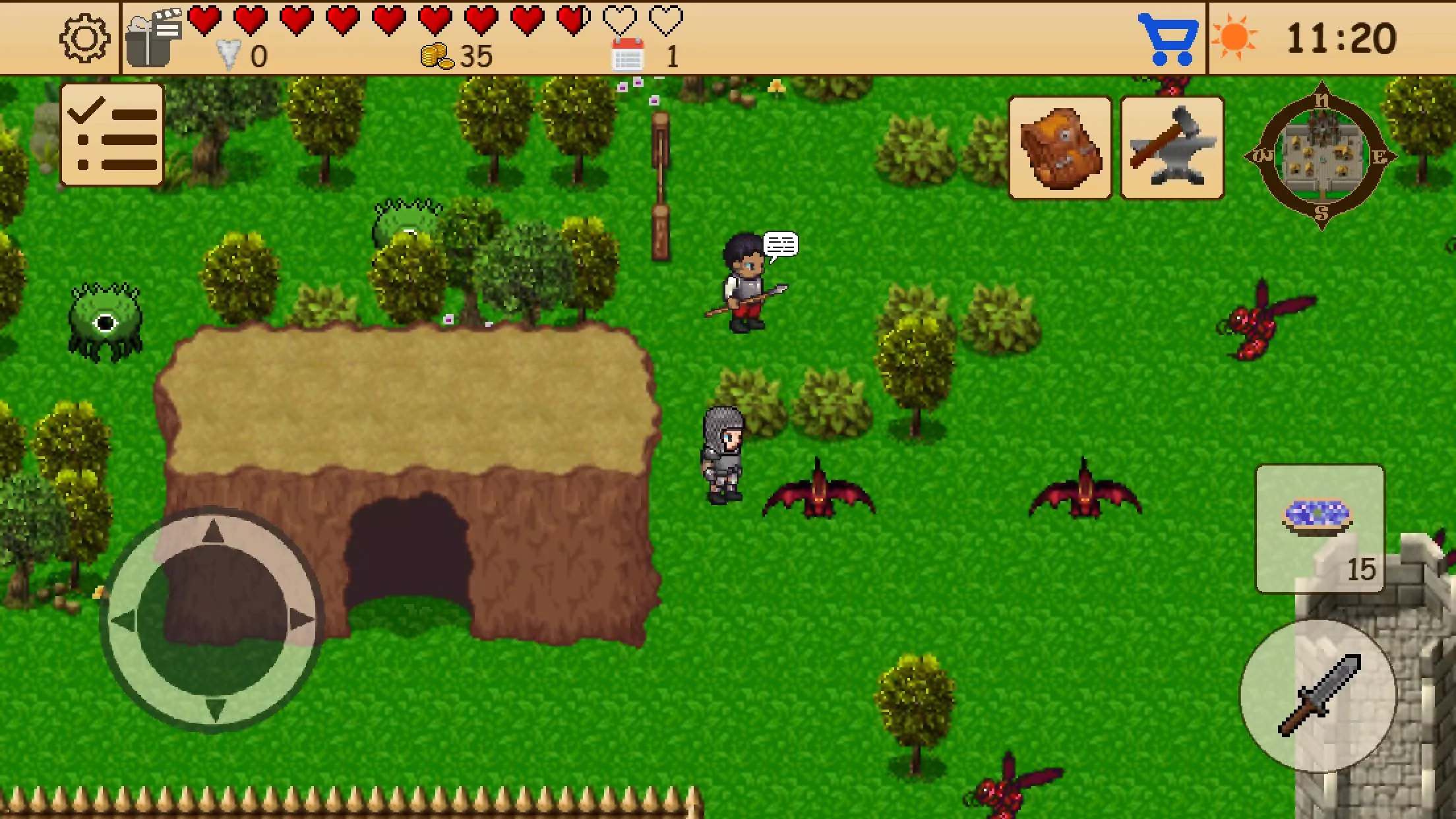 生存RPG 3：迷失在时间冒险复古(辅助菜单)