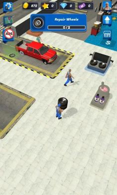 汽车跳跃碰撞