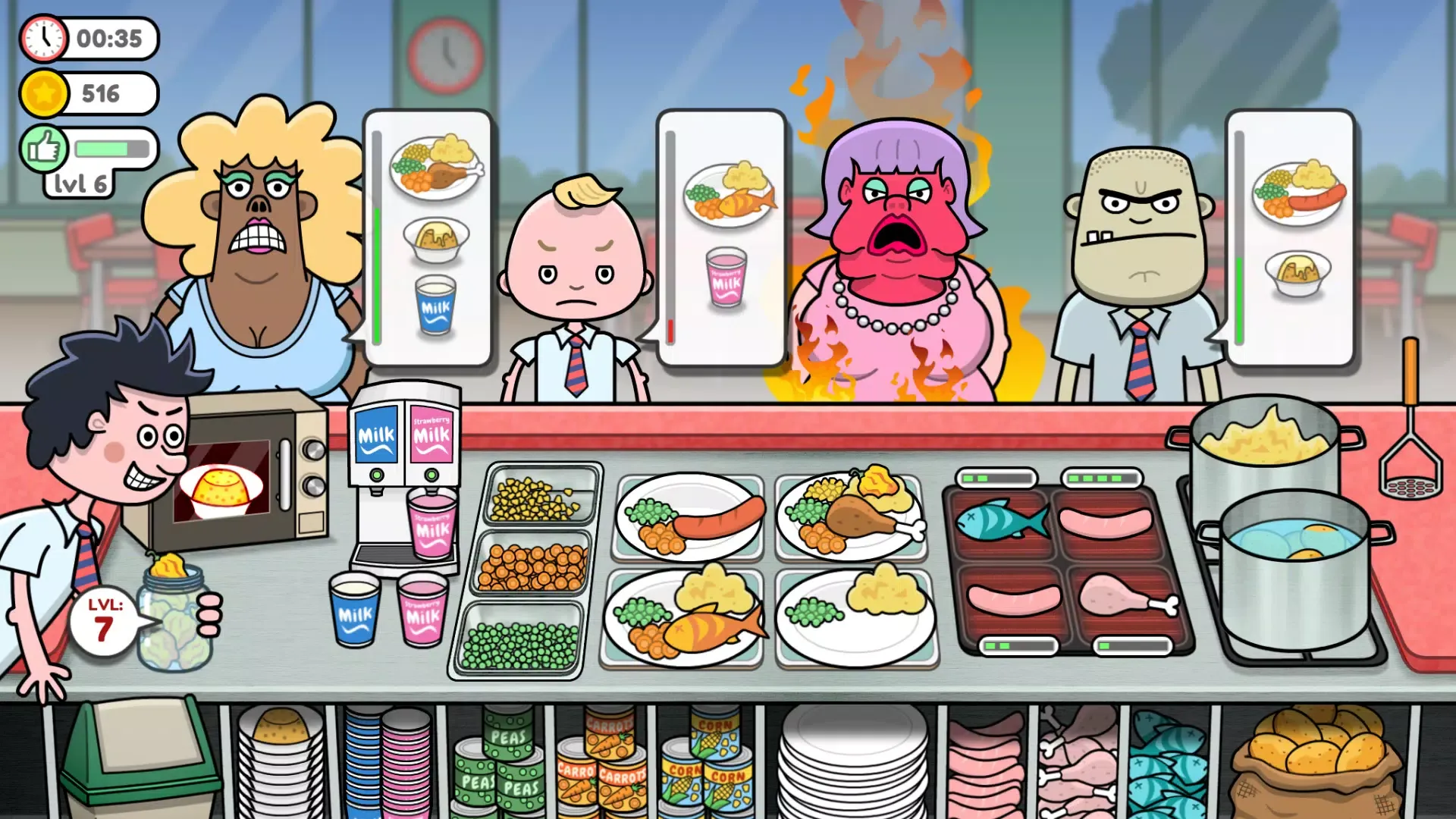 恶搞食堂