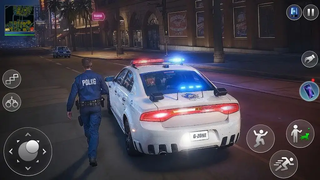 警察追逐驾驶模拟器