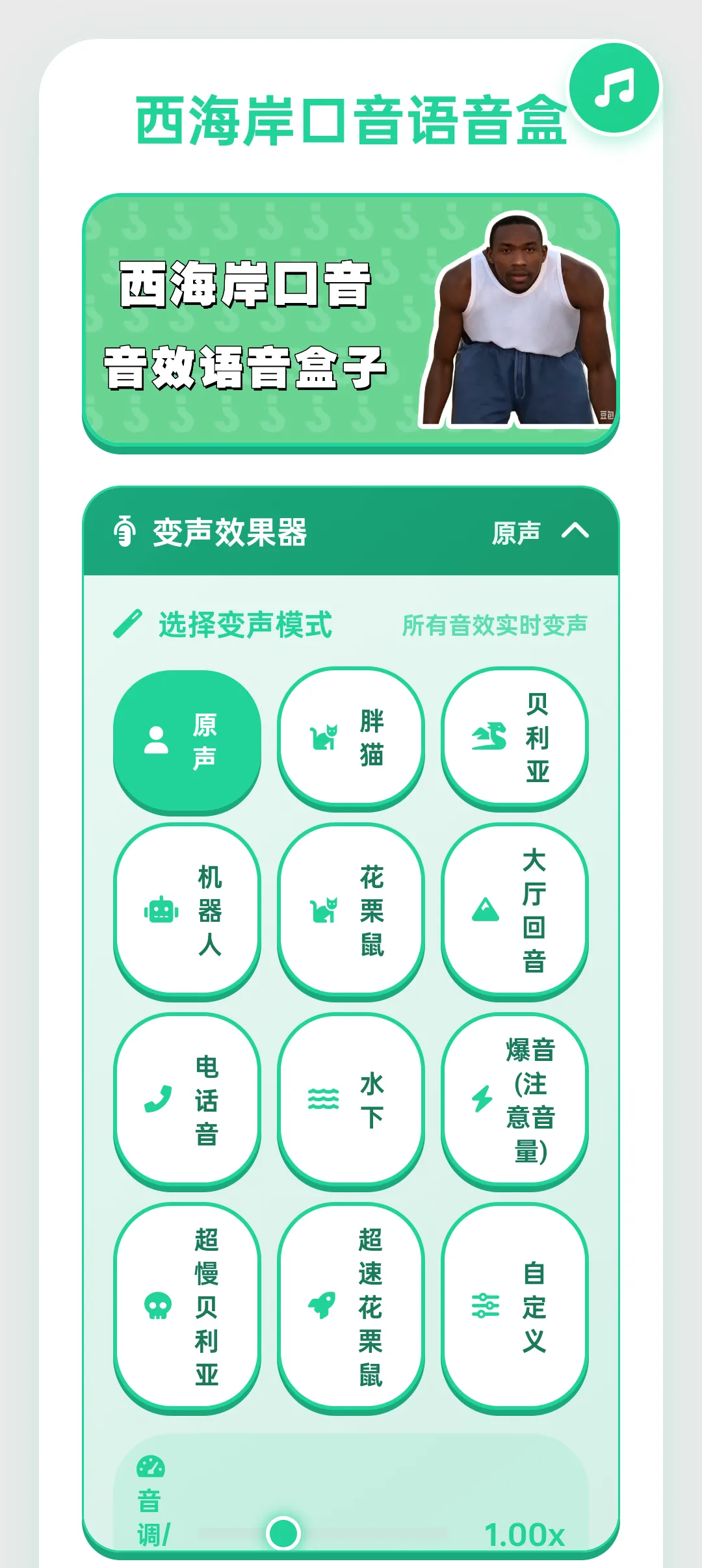西海岸口音语音盒