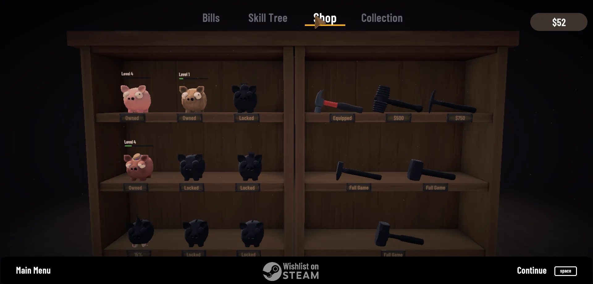 账单必须支付(Steam移植)
