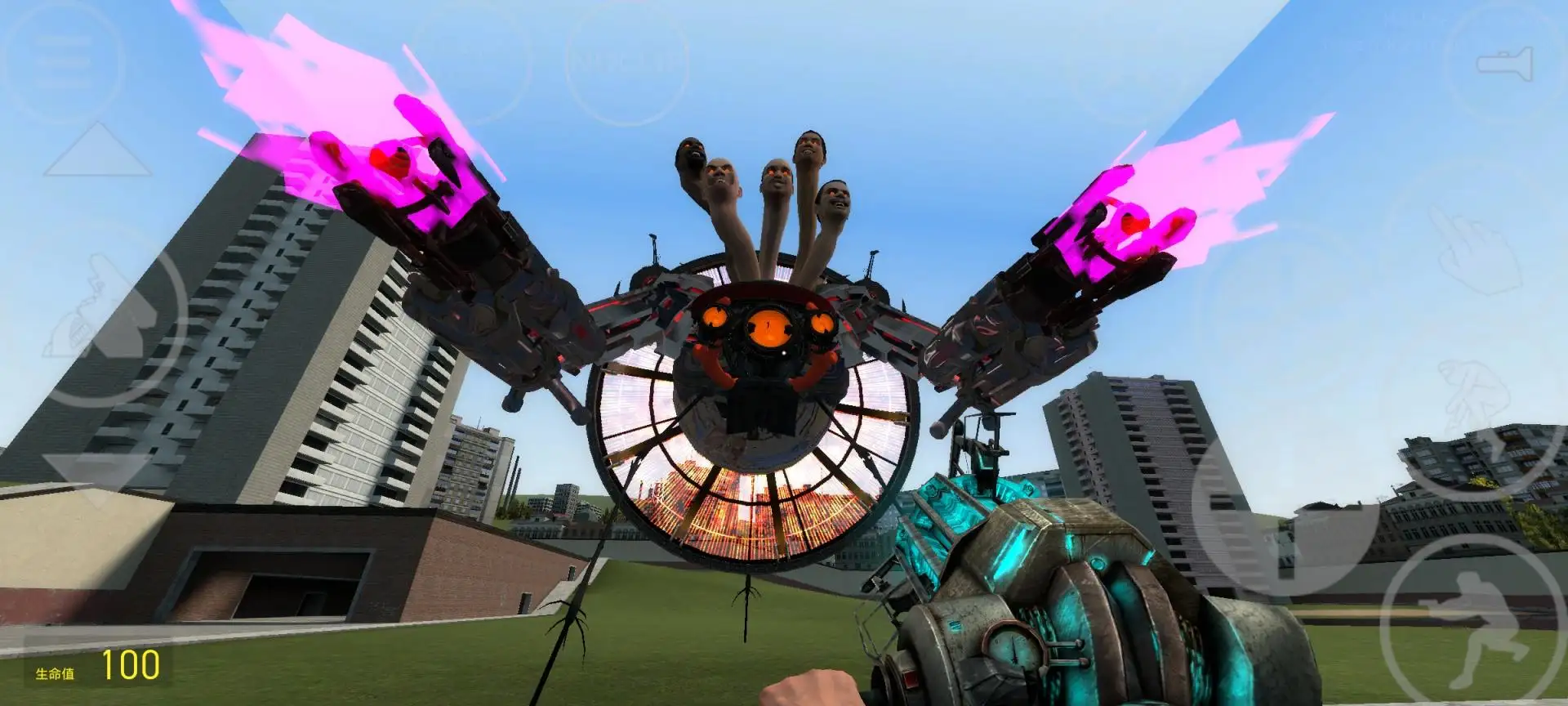 马桶人菜单F包盖瑞模组Gmod