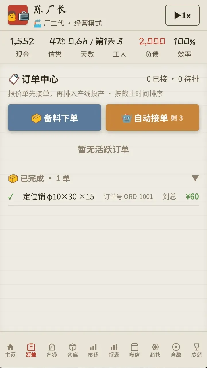 那年我接手了老爸的工厂