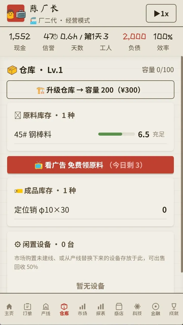 那年我接手了老爸的工厂