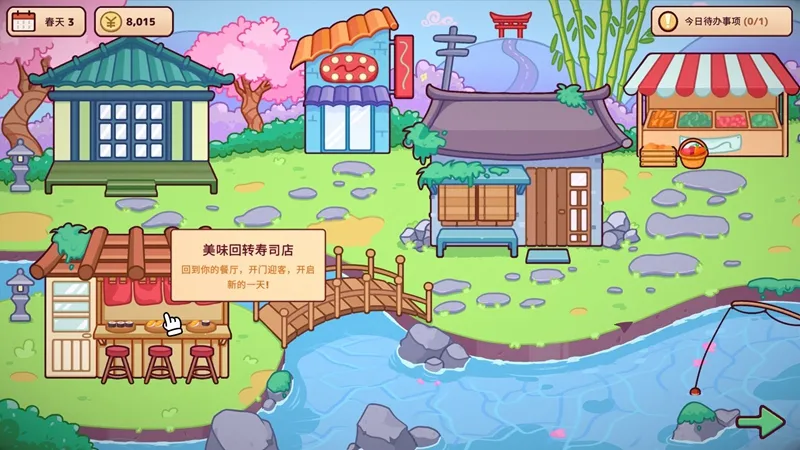 美味回转寿司店模拟器