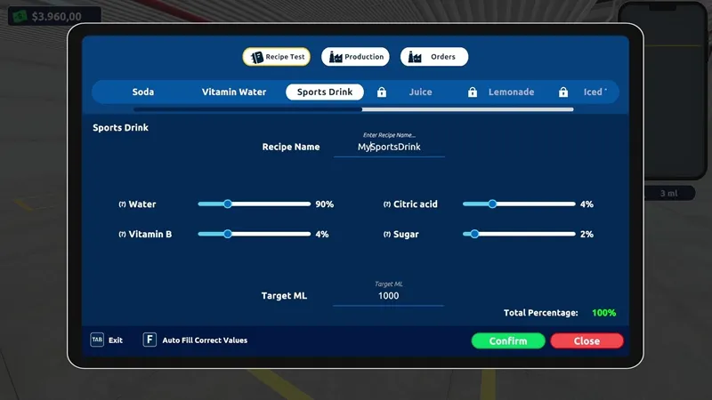 饮料厂模拟器 Drink Factory Simulator
