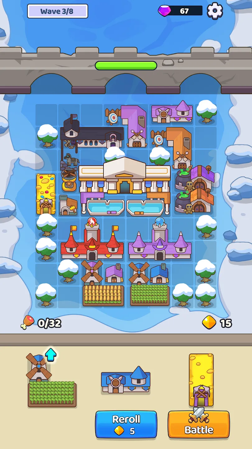 冰雪堡垒塔防